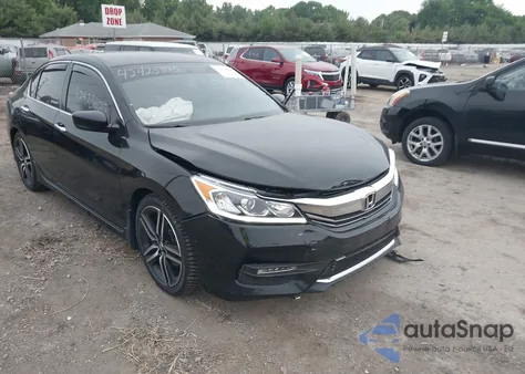 2017 Honda Accord Sport Se from USA, damaged, VIN 1HGCR2F12HA228779